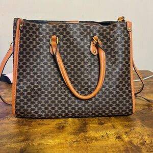 Amazon Essentials Brown Tote Bag